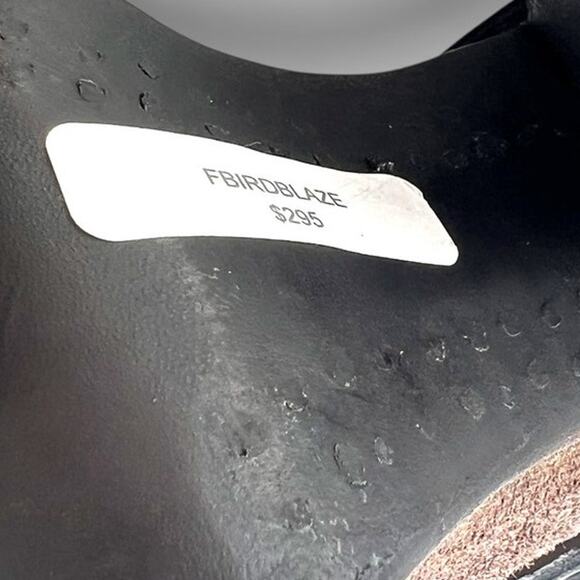 New Freebird 7 Blaze High Heel Bootie Cognac edgy distressed leather ankle boot - Picture 4 of 8